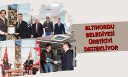 ALTINORDU BELEDİYESİ ÜRETİCİYİ DESTEKLİYOR