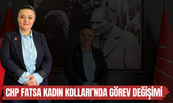 CHP Fatsa Kadın Kolları’nda Görev Değişimi