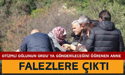 Otizmli Oğlunun Ordu’ya Gönderileceğini Öğrenen Anne Falezlere Çıktı