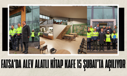 Fatsa’da Alev Alatlı Kitap Kafe 15 Şubat’ta Açılıyor