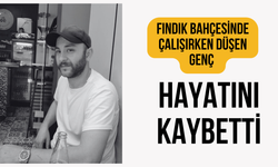 Fındık Bahçesinde Çalışırken Düşen Genç Hayatını Kaybetti