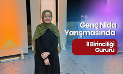 Genç Nida Yarışmasında İl Birinciliği Gururu