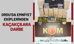 Ordu’da Emniyet Ekiplerinden Kaçakçılara Darbe