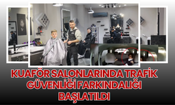 Kuaför Salonlarında Trafik Güvenliği Farkındalığı Başlatıldı