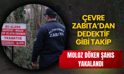 Çevre Zabıta’dan Dedektif Gibi Takip: Moloz Döken Şahıs Yakalandı