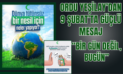 Ordu Yeşilay’dan 9 Şubat’ta Güçlü Mesaj: “Bir Gün Değil, Bugün”
