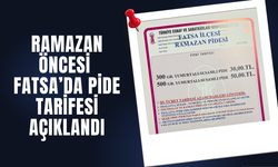 Ramazan Öncesi Fatsa’da Pide Tarifesi Açıklandı