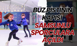 BUZ PİSTİNİN KAPISI SAMSUNLU SPORCULARA AÇILDI