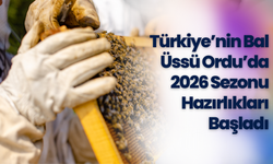 Türkiye’nin Bal Üssü Ordu’da 2026 Sezonu Hazırlıkları Başladı