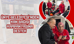 Ünye Belediyesi’nden Kan Bağışı Kampanyasına Destek