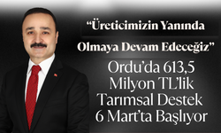 “Üreticimizin Yanında Olmaya Devam Edeceğiz”