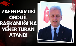 Zafer Partisi Ordu İl Başkanlığı’na Yener Turan Atandı
