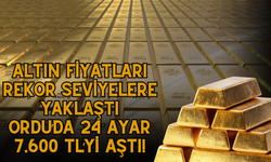 Altın Fiyatları Rekor Seviyelere Yaklaştı: Ordu’da 24 Ayar 7.600 TL’yi Aştı!