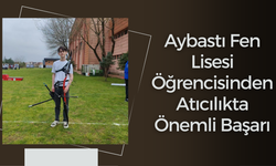Aybastı Fen Lisesi Öğrencisinden Atıcılıkta Önemli Başarı