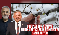 Ordu’da Don Alarmı: Fındık Üreticileri Kritik Geceye Hazırlanıyor