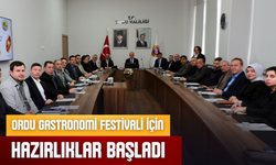 Ordu Gastronomi Festivali İçin Hazırlıklar Başladı