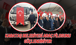 KABATAŞ BELEDİYESİ ARAÇ FİLOSUNU GÜÇLENDİRİYOR