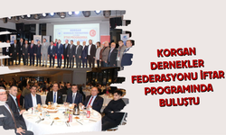 Korgan Dernekler Federasyonu İftar Programında Buluştu
