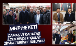 MHP Heyeti Çamaş ve Kabataş İlçelerinde Teşkilat Ziyaretlerinde Bulundu