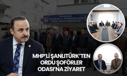MHP’li Şanlıtürk’ten Ordu Şoförler Odası’na Ziyaret