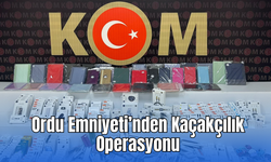 Ordu Emniyeti’nden Kaçakçılık Operasyonu