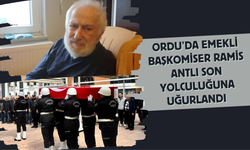 Ordu’da Emekli Başkomiser Ramis Antlı Son Yolculuğuna Uğurlandı