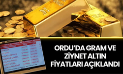 Ordu’da Gram ve Ziynet Altın Fiyatları Açıklandı