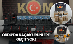 Ordu’da Kaçak Ürünlere Geçit Yok