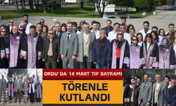 Ordu’da 14 Mart Tıp Bayramı Törenle Kutlandı