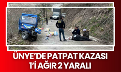 Ünye’de Patpat Kazası: 1’i Ağır 2 Yaralı