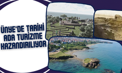 Ünye’de Tarihi Ada Turizme Kazandırılıyor