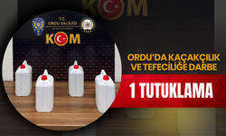 Ordu’da Kaçakçılık ve Tefeciliğe Darbe: 1 Tutuklama