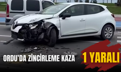 Ordu’da Zincirleme Kaza: 1 Yaralı
