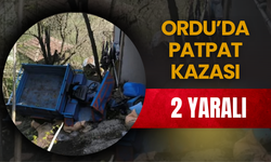 ORDU’DA PATPAT KAZASI: 2 YARALI