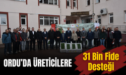 Ordu’da Üreticilere 31 Bin Fide Desteği
