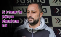52 Orduspor’da Çağlayan Dönemi Sona Erdi