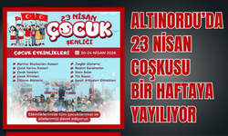 Altınordu’da 23 Nisan Coşkusu Bir Haftaya Yayılıyor