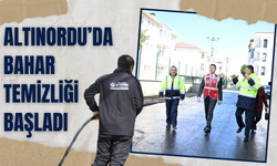 Altınordu’da Bahar Temizliği Başladı