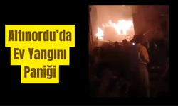 Altınordu’da Ev Yangını Paniği