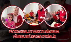 Fatsa Kızılay’dan 23 Nisan’da Yürekleri Isıtan Etkinlik