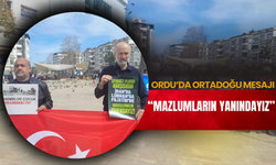 Ordu’da Ortadoğu Mesajı: “Mazlumların Yanındayız”
