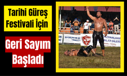Tarihi Güreş Festivali İçin Geri Sayım Başladı