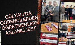 Gülyalı’da Öğrencilerden Öğretmenlere Anlamlı Jest