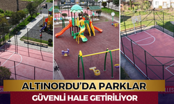 ALTINORDU’DA PARKLAR GÜVENLİ HALE GETİRİLİYOR