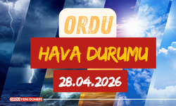 Ordu Genelinde Serin Hava Etkili Olacak