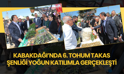 Kabakdağı’nda 6. Tohum Takas Şenliği Yoğun Katılımla Gerçekleşti