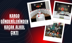 Kargo Gönderilerinden Kaçak Alkol Çıktı