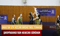 ORDU’DA U14 KIZLAR BASKETBOL TÜRKİYE ŞAMPİYONASI’NDA HEYECAN SÜRÜYOR