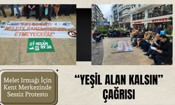 Melet Irmağı İçin Kent Merkezinde Sessiz Protesto: “Yeşil Alan Kalsın” Çağrısı