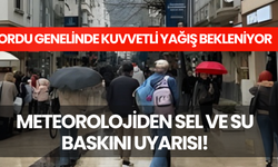 ORDU GENELİNDE KUVVETLİ YAĞIŞ BEKLENİYOR